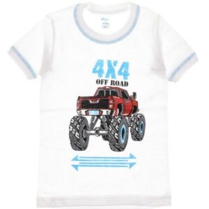 Biyo Kids φανελάκι με στάμπα «Off Road»